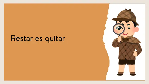 Detective Matemático: Resolviendo restas