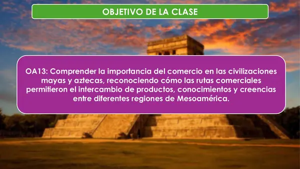 Comercio Maya y Azteca