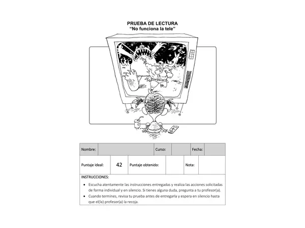 Prueba "No funciona la tele"
