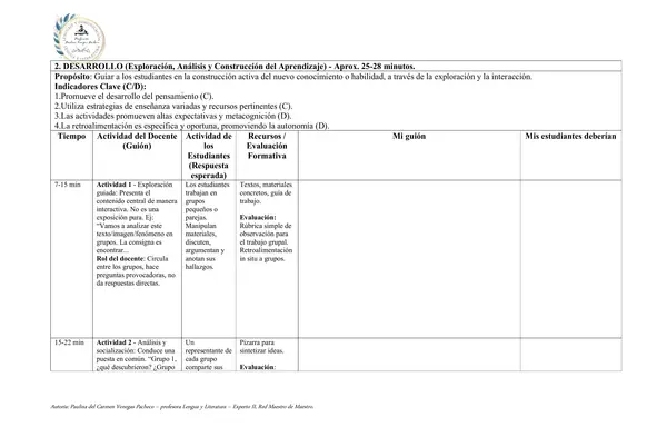 GUÍA DEFINITIVA: ESTRUCTURA COMPLETA Y TIPS PARA CLASE FILMADA (EVALUACIÓN DOCENTE)
