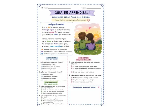 Pack de recursos: El poema 