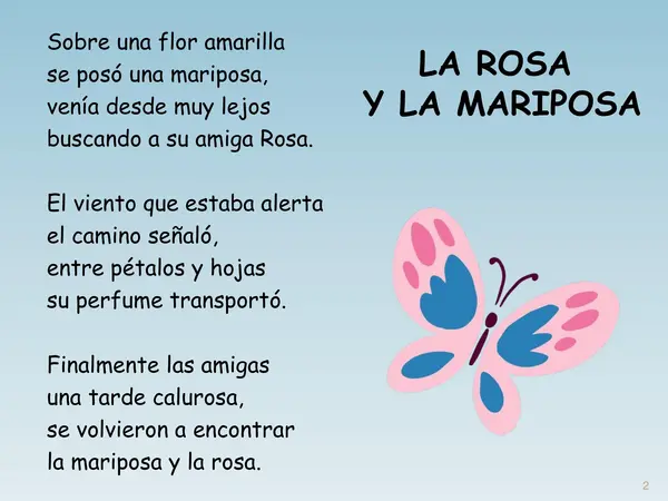 Poemas para trabajar comprensión lectora
