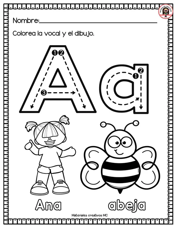 CUADERNILLO DE VOCALES