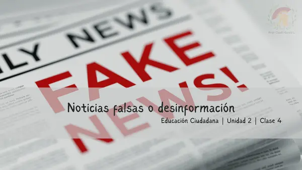 Noticias falsas y desinformación