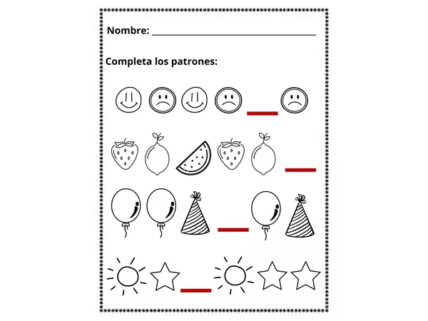 Guía de completar patrones