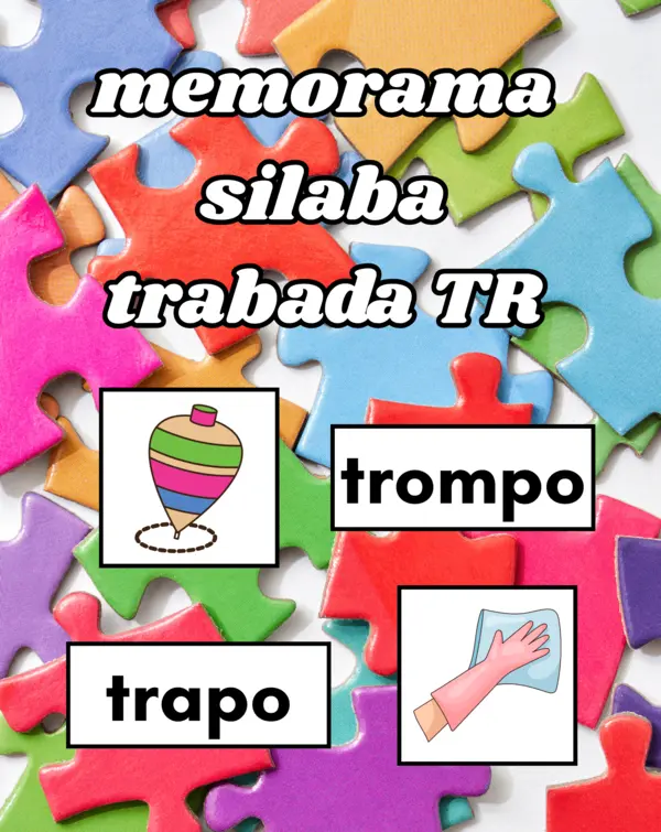 memorama Sílaba Trabada TR