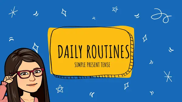 GRAMMAR BANK: Daily routines