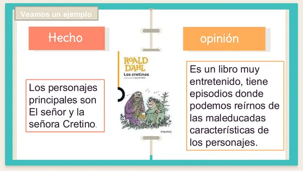 Hecho y opinión 