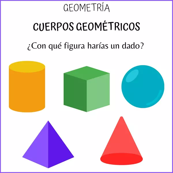 Geometría: Cuerpos geométricos.