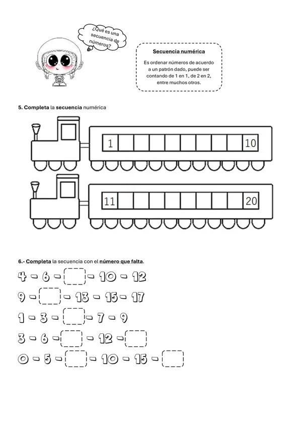 Matemática 1° básico
