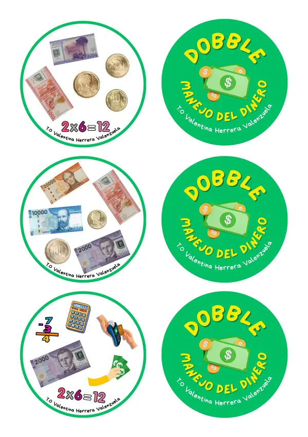 Dobble manejo del dinero