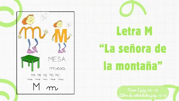 Repaso letra L, M, P