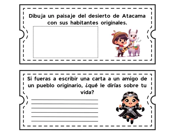 Ticket de Salida de Los Pueblos Originarios