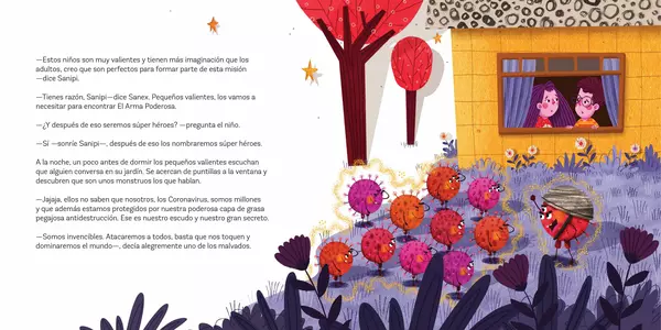 Cuento La Liga Cósmica de la Salud vs Los Coronavirus