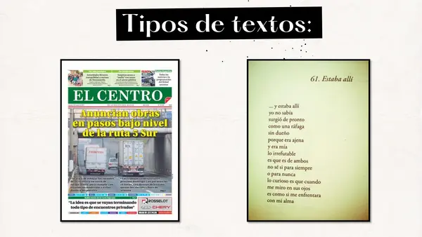 PPT breve sobre tipos de texto y propósito comunicativo