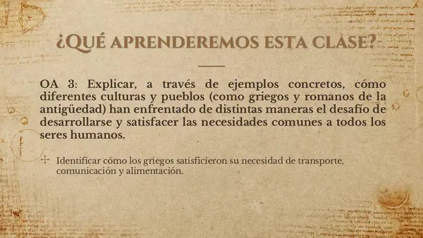 ¿Cómo satisfacían sus necesidades los antiguos griegos?