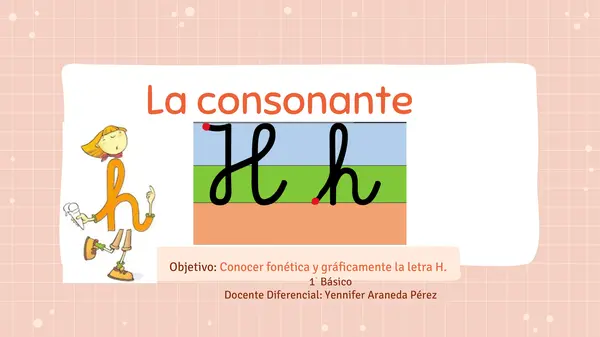 CONSONANTE H