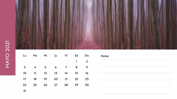 Calendario y recordatorio
