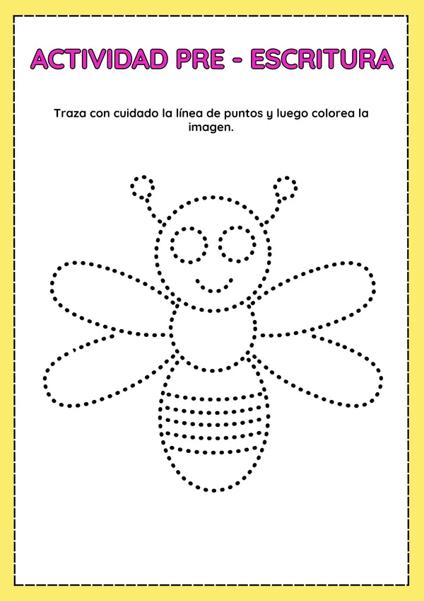 Actividad trazo animales
