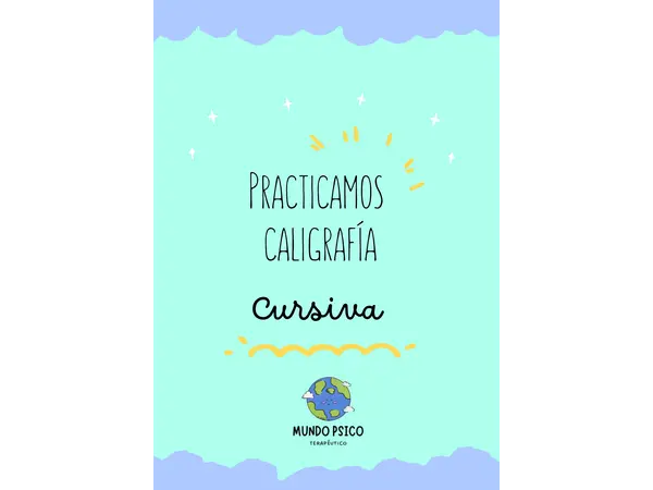 Practicamos Caligrafía - Cursiva