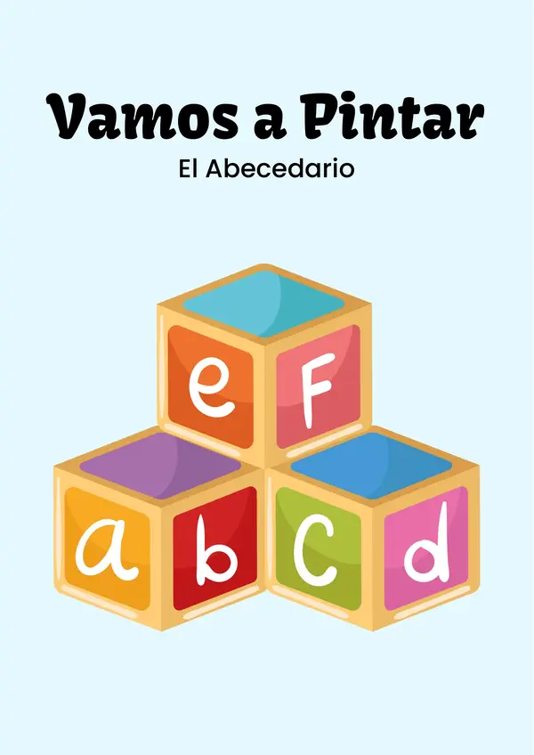 #Vamos a Pintar El Abecedario"