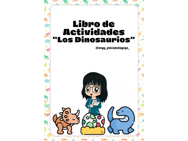 Libro de Actividades Los Dinosaurios.