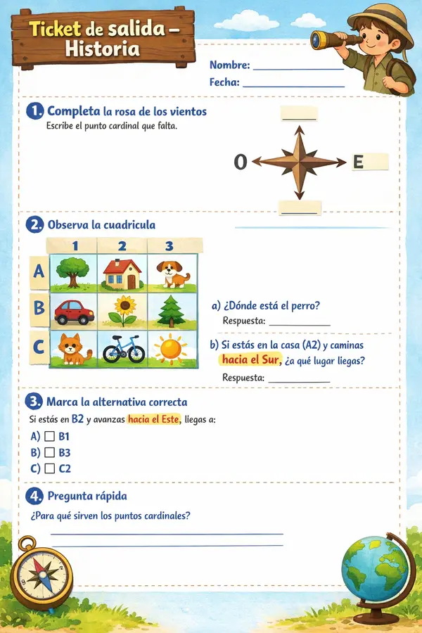 Puntos cardinales