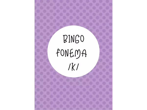 Bingo fonema "K"