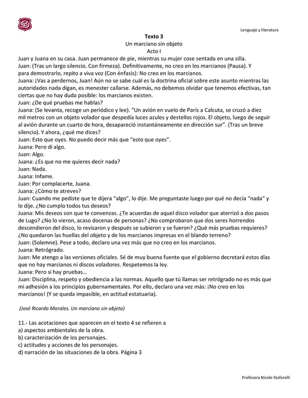 Guía género dramático
