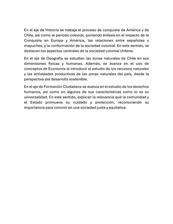 Ensayo Examen libre de Historia, 5° básico