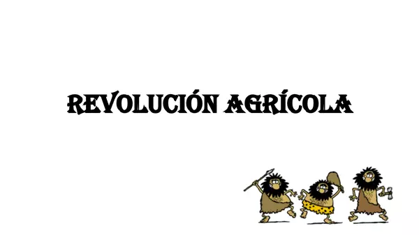 Presentacion revolucion Agricola, Septimo Basico,