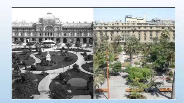 Presentacion chile antes y despues, cs naturales, sexto basico.
