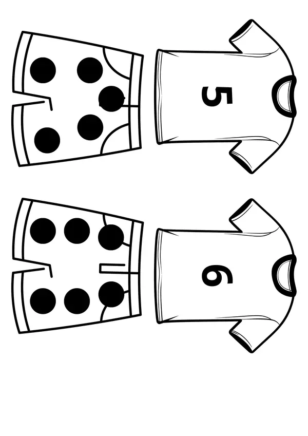 Camisetas de numeros 