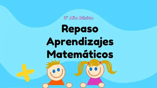 ppt refuerzo de aprendizajes matemáticos 3° Básico