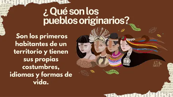 Presentación de los pueblos originarios ( mayas)