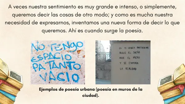  “Género lírico y figuras literarias” - 7 básico