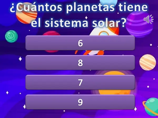 Trivia Sistema Solar NADA viaje al espacio 