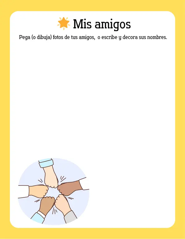 Mi libro de recuerdos de fin de año
