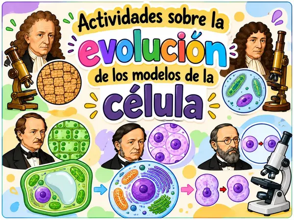 Actividades evolución de los modelos de la célula - 8° ciencias naturales