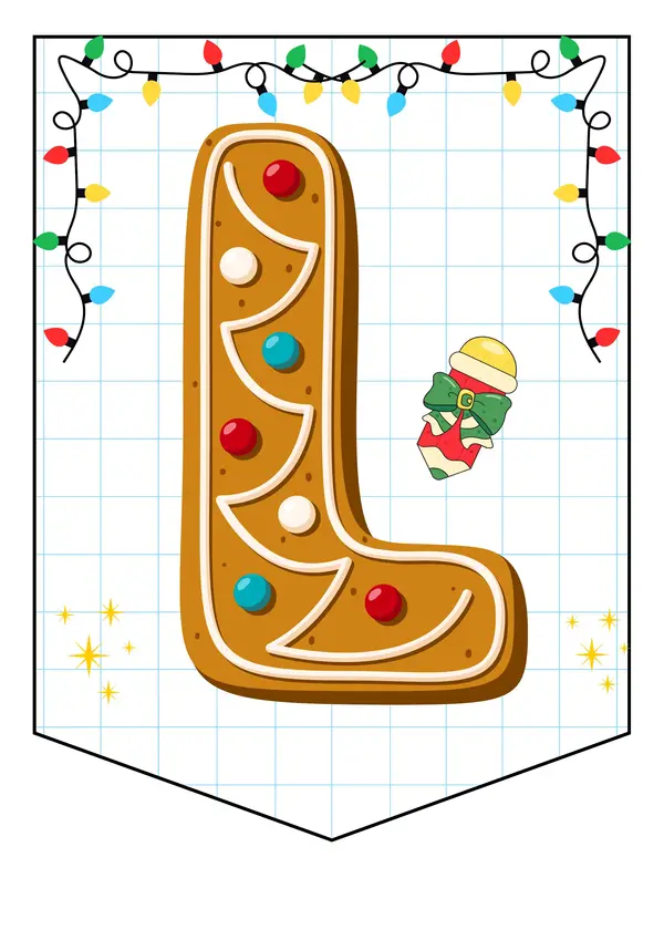 banderín navidad vacaciones.