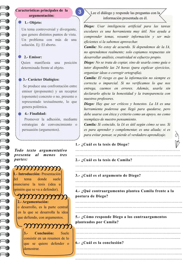 Textos  argumentativos