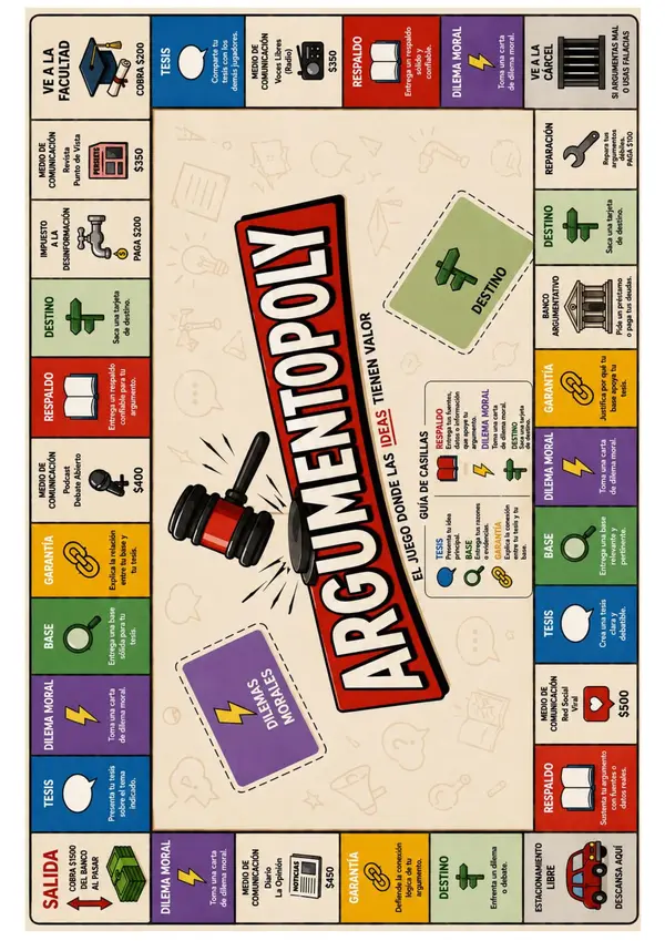 🎲💬 ¡Nace ARGUMENTOPOLY! 💬🎲