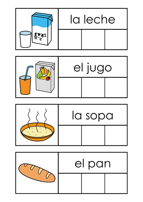 Cuadernillo Etapa 3 del Método Global de Lectura (segmentación silábica)