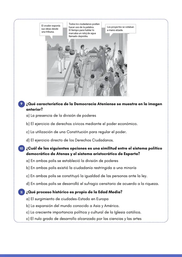 Ensayo SIMCE Historia 8° Básico Año 2025