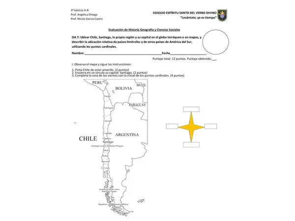 evaluación Chile en el mapa