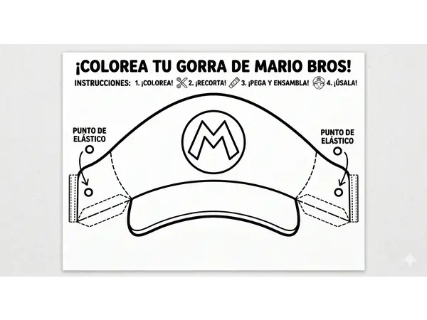 La letra M de Mario Bross 