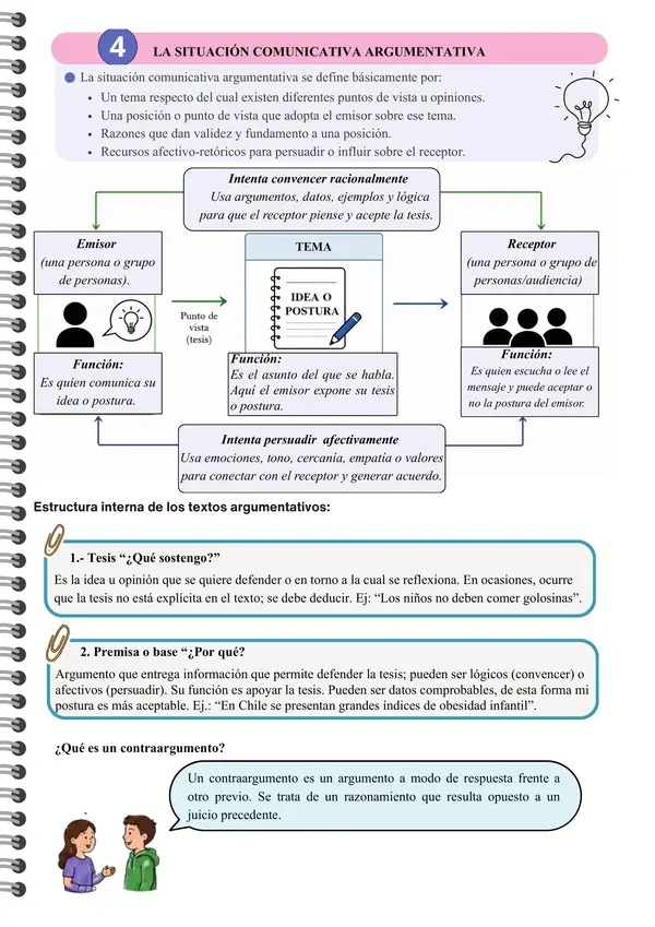 Textos  argumentativos