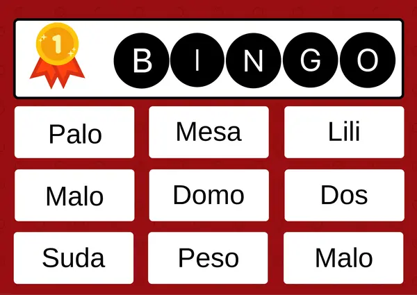 BINGO  (M, P, L, S D)