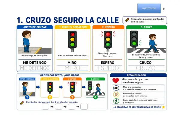 Semana de la educación vial-PIE-ESCUELA ESPECIAL- ESCUELA REGULAR (TEA-DI)