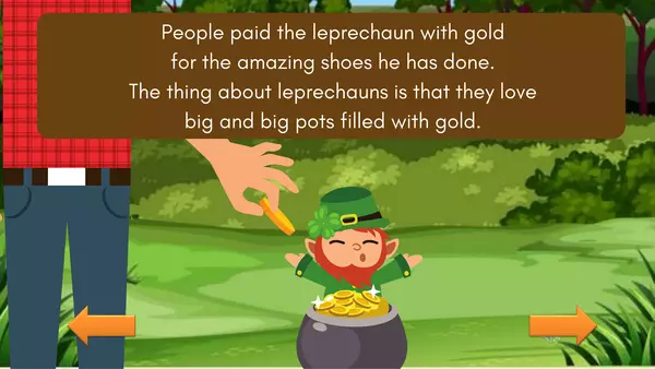 "The Leprechaun Story" Ebook (Libro interactivo Saint Patrick's Day)